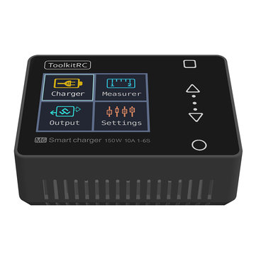 ToolkitRC M6 150W 10A Battery Smart DC Charger - Black [TKRC-M6-b]